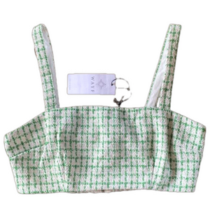 Wayf NWT cropped bra top  FLB